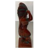 Vintage 1965 Cigar Store Indian Statue by Austin Sculpture