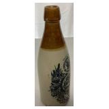 Antique Christian- Moerlein Brewing Co. Old Jug Lager Krug Bier Stoneware Bottle