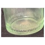 Two Antique Clear Beer Bottles from Drewry & Sons and G. Heileman BRC. Co.