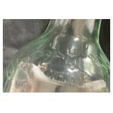 Two Antique Clear Beer Bottles from Drewry & Sons and G. Heileman BRC. Co.