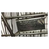 Two Vintage Child Sized Shopping Carts