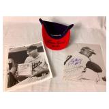 MN Twins Autographed Bundle - Harmon Killebrew Autographed Photo, Autographed Hat HOF 