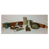 Vintage Kitchen Tools and Food Containers
