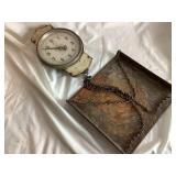 Vintage Purina Cow Chow Hanging Scale,  Chas. Forschner & Sons Double Sided Hanging Spring Scale and General Store Sign