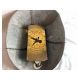 Vintage Purina Cow Chow Hanging Scale,  Chas. Forschner & Sons Double Sided Hanging Spring Scale and General Store Sign