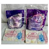 Large Collection of McDonalds Happy Meal Toys including Jungle Book, Inspector Gadget, Cars, Tonka, Barbie, Walt Disney, Nemo, Battlebots, GI Joe, lego Clikits and Atlantis