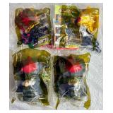 Large Collection of McDonalds Happy Meal Toys including Jungle Book, Inspector Gadget, Cars, Tonka, Barbie, Walt Disney, Nemo, Battlebots, GI Joe, lego Clikits and Atlantis