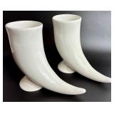 Tuborg Beer Collection - Drinking Horn Steins, Gold Rimmed Beer Glasses, Plastic Ashtray and Goblets