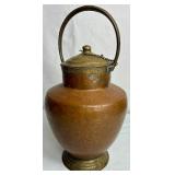 Copper Collection - Vintage Copper Teapot, Copper Pitcher, Copper Straining Dipper and Hammered Copper Ladle Bowl