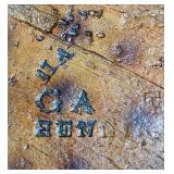 Primitive Wooden Sieve/Sifters, Wooden Bowl and Cast Bowl