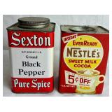 Vintage Food and Kitchen Tins - Collection of 14 Tins