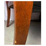 Antique Ornate Hand Carved Upholstered Armchair