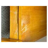 Oasis Island Folding Wood Kitchen Island/Cart on Locking Wheels