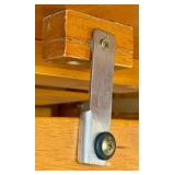 Oasis Island Folding Wood Kitchen Island/Cart on Locking Wheels