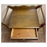 Bobbin Leg Antique Wash Stand