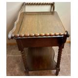 Bobbin Leg Antique Wash Stand