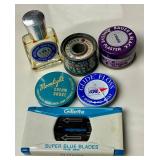 Vintage Gillette Razor Advertising Store Counter Top Display filled with Toiletries