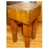 Vintage Butcher Black Table (HEAVY)