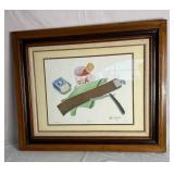 Dexter Bowles Shavin Limited Edition Framed Art Print Plate No. 5 62/500