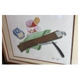 Dexter Bowles Shavin Limited Edition Framed Art Print Plate No. 5 62/500