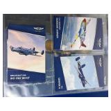 Commemorative Air Force Trading Cards with 3 Commemorative Coins