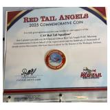 Commemorative Air Force Trading Cards with 3 Commemorative Coins