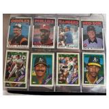 Baseball Trading Cards including 1995 American & National League Single Superstars Pop Up Action Cards (4 Decks)