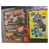 Baseball Trading Cards including 1995 American & National League Single Superstars Pop Up Action Cards (4 Decks)