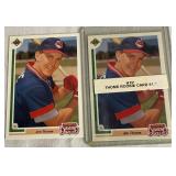 Baseball Trading Cards including 1995 American & National League Single Superstars Pop Up Action Cards (4 Decks)