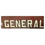 Vintage Purina Cow Chow Hanging Scale,  Chas. Forschner & Sons Double Sided Hanging Spring Scale and General Store Sign