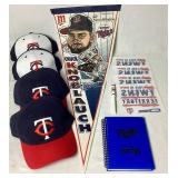 Large Collection of Minnesota Twins Collectibles Through the Years