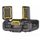 $229 Retail - Dewalt- Brand New - TOUGHSYSTEM 2.0 FLEX VOLT 20V/60V Cordless 4000 Lumen LED Adjustable Folding Panel Work Light- Retail-$