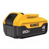 Dewalt-20V MAX Premium Lithium-Ion 4.0Ah Battery