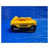 Dewalt-20V MAX Premium Lithium-Ion 4.0Ah Battery