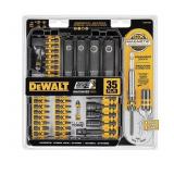 DEWALT FlexTorq 35-Piece Set Impact Driver Bit Set