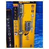 Dewalt - brand new - 12” locking extension-work light -6” double ended Nut driver -6 bolt extractor set-Short SAR Set -1/4”- magnetic nut driver