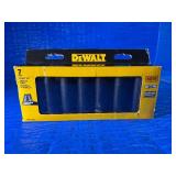 DEWALT DWMT81608 - DWT 1/2IN DR 7PC DP IMPACT SOCKET ST SAE