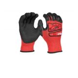 Milwaukee SHOCKWAVE Impact Duty Alloy Steel Screw Driver Bit Set (74-Piece) and High impact , AND High dexterity Work gloves