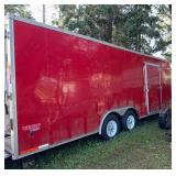 2008 UXT by United Tandem Axle Enclosed Cargo Trailer with Side and Ramp Doors