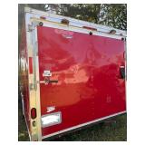 2008 UXT by United Tandem Axle Enclosed Cargo Trailer with Side and Ramp Doors