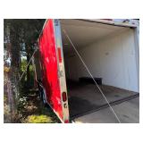 2008 UXT by United Tandem Axle Enclosed Cargo Trailer with Side and Ramp Doors