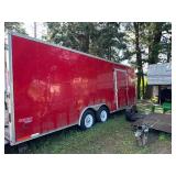 2008 UXT by United Tandem Axle Enclosed Cargo Trailer with Side and Ramp Doors
