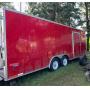 2008 UXT by United Tandem Axle Enclosed Cargo Trailer with Side and Ramp Doors