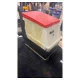 Minuteman Floor Scrubber with Assorted Pads and Squeegee Bar