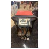 Minuteman Floor Scrubber with Assorted Pads and Squeegee Bar