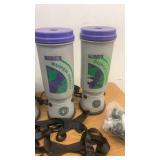 Set of 4 ProTeam Super Coach Backpack Vacuums with Harnesses