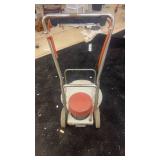 Used Commercial Floor Buffer Polisher with Handle and Wheels