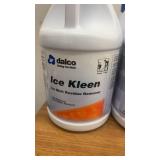 Dalco Ice Kleen Ice Melt Residue Remover 1 Gallon Bottles Set of 4