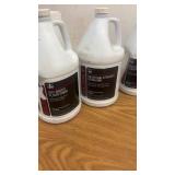 Lot of 13 Gallons of Floor Care Cleaners, Degreasers and Hand Soap