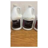 Lot of 13 Gallons of Floor Care Cleaners, Degreasers and Hand Soap